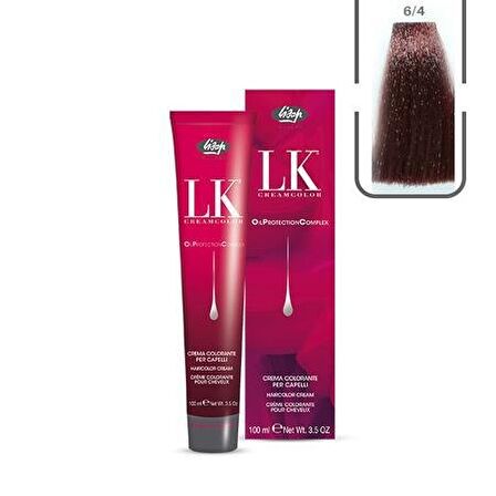 Lisap Lk Opc 6/4 Koyu Kumral Akaju Saç Boyası 100 ml